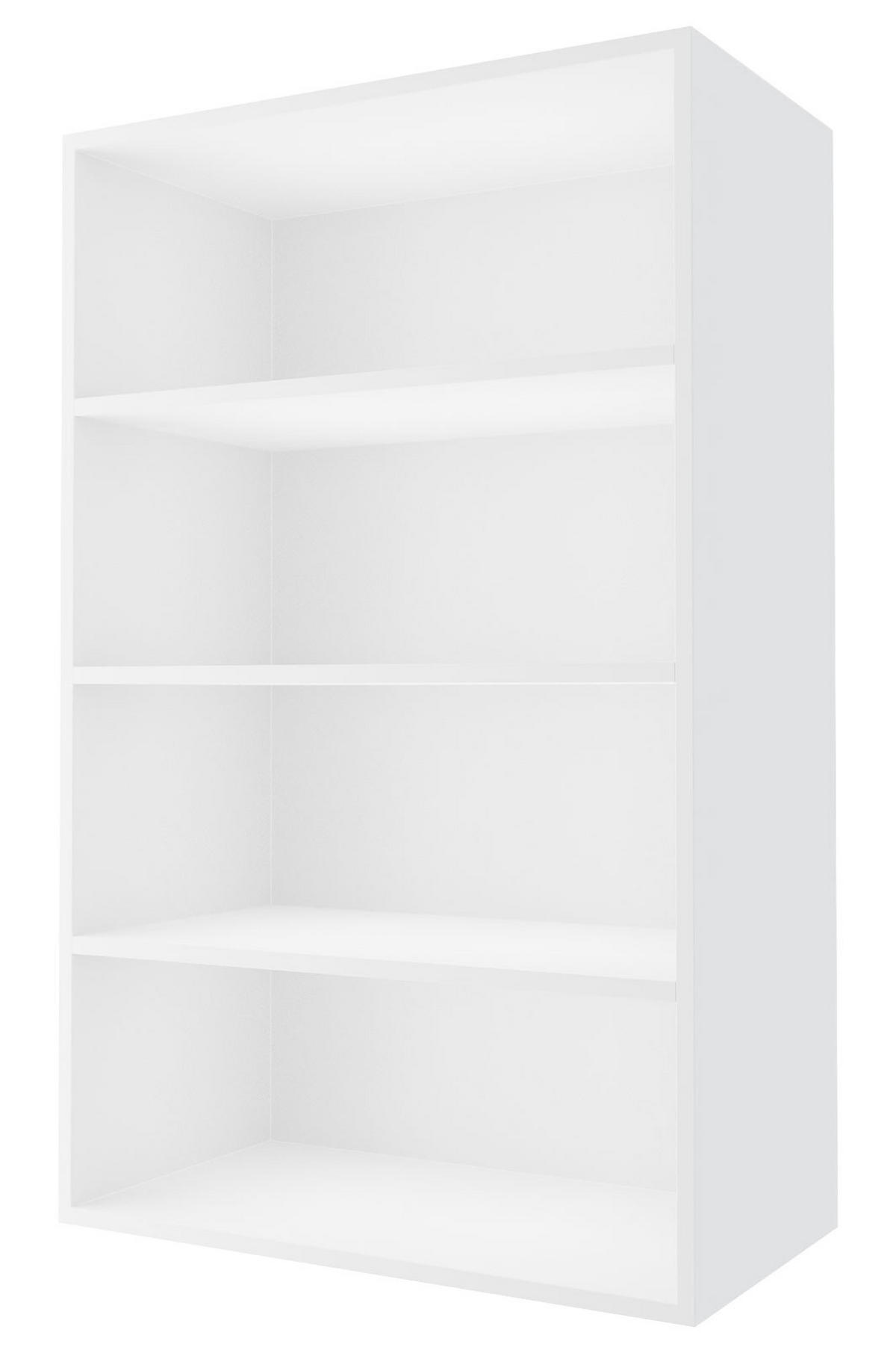 KÜCHENHÄNGESCHRANK Kvantum W4/60 Vanille Matt / Weiß Matt 60 / 32,5 / 96cm - Creme/Weiß, Holz/Holzwerkstoff (60/96/32.5cm) - Feldmann-Wohnen