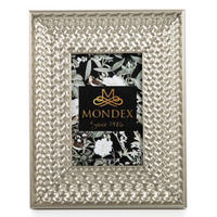 BILDERRAHMEN Adi Silber 18.3/23.5/2.5 cm Kunstoff - Silberfarben, Kunststoff (23.5/2.5/18.3cm) - Mondex