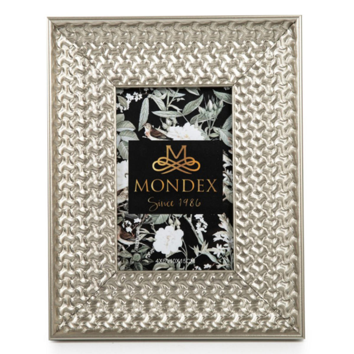 BILDERRAHMEN Adi Silber 18.3/23.5/2.5 cm Kunstoff - Silberfarben, Kunststoff (23.5/2.5/18.3cm) - Mondex