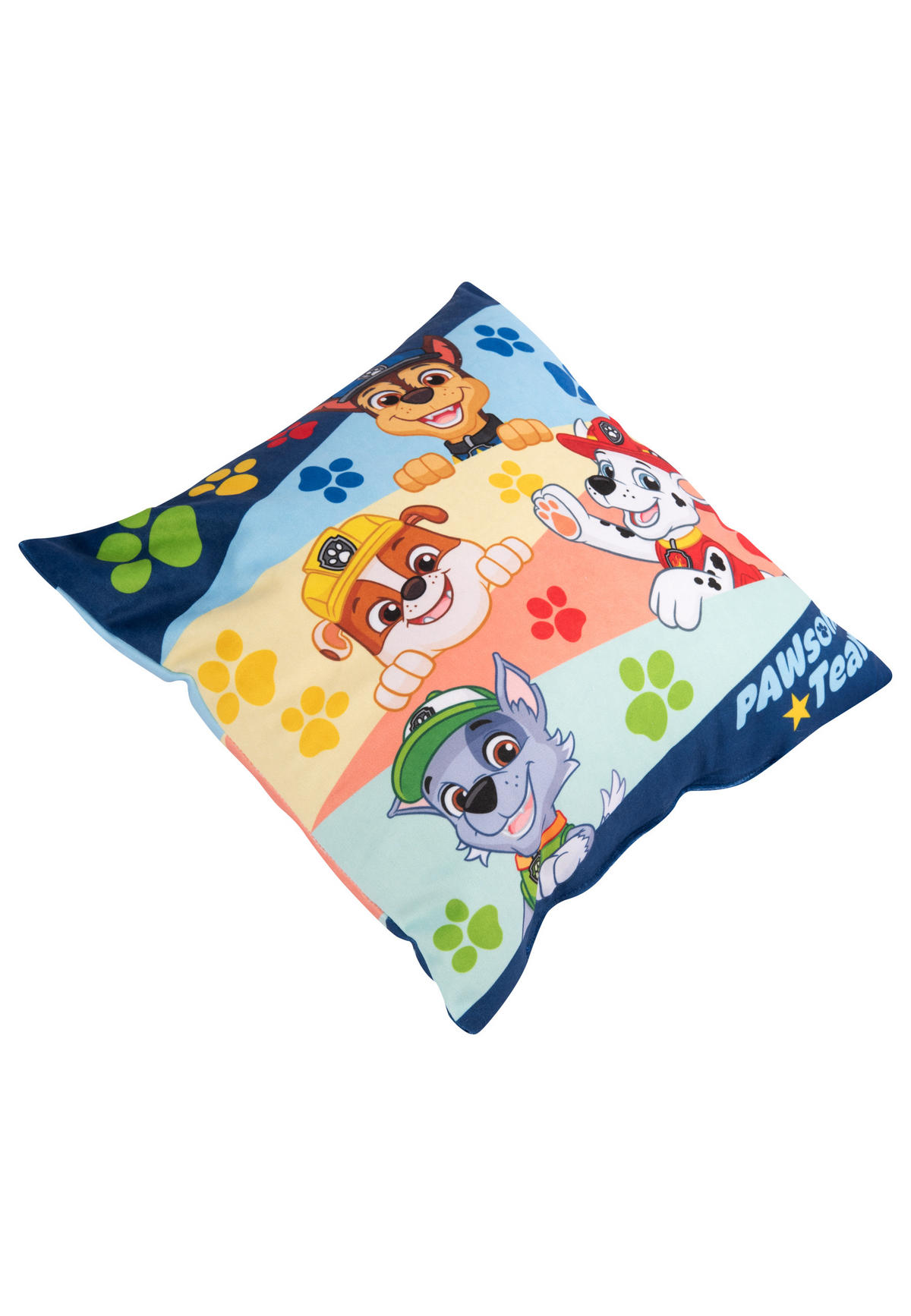 KINDERKISSEN Paw Patrol Team Boy 30 x 30 cm - Multicolor, Textil (30/30cm) - United Labels
