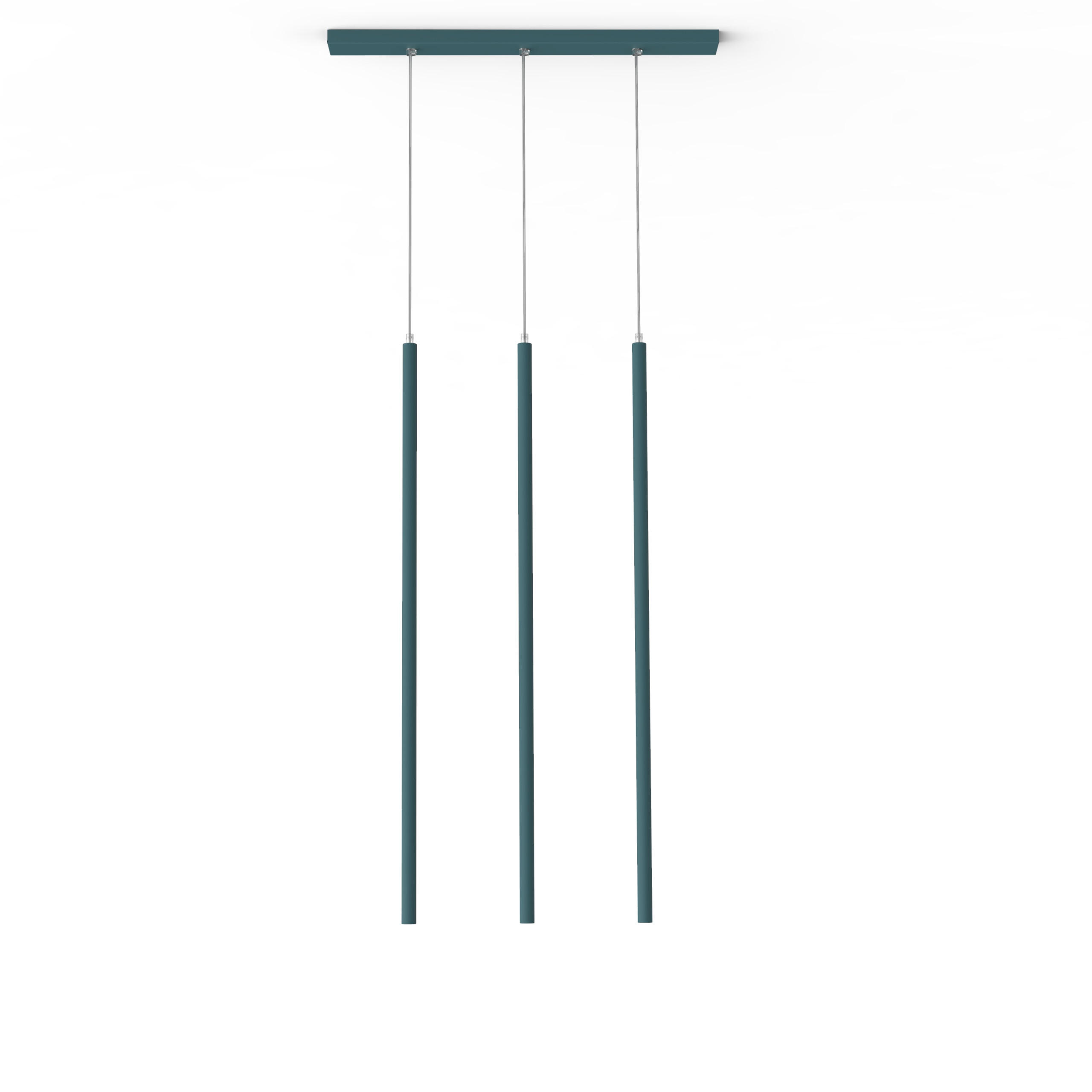 LED-HÄNGELEUCHTE - Blau, Metall (6/70/100cm) - Lumicom