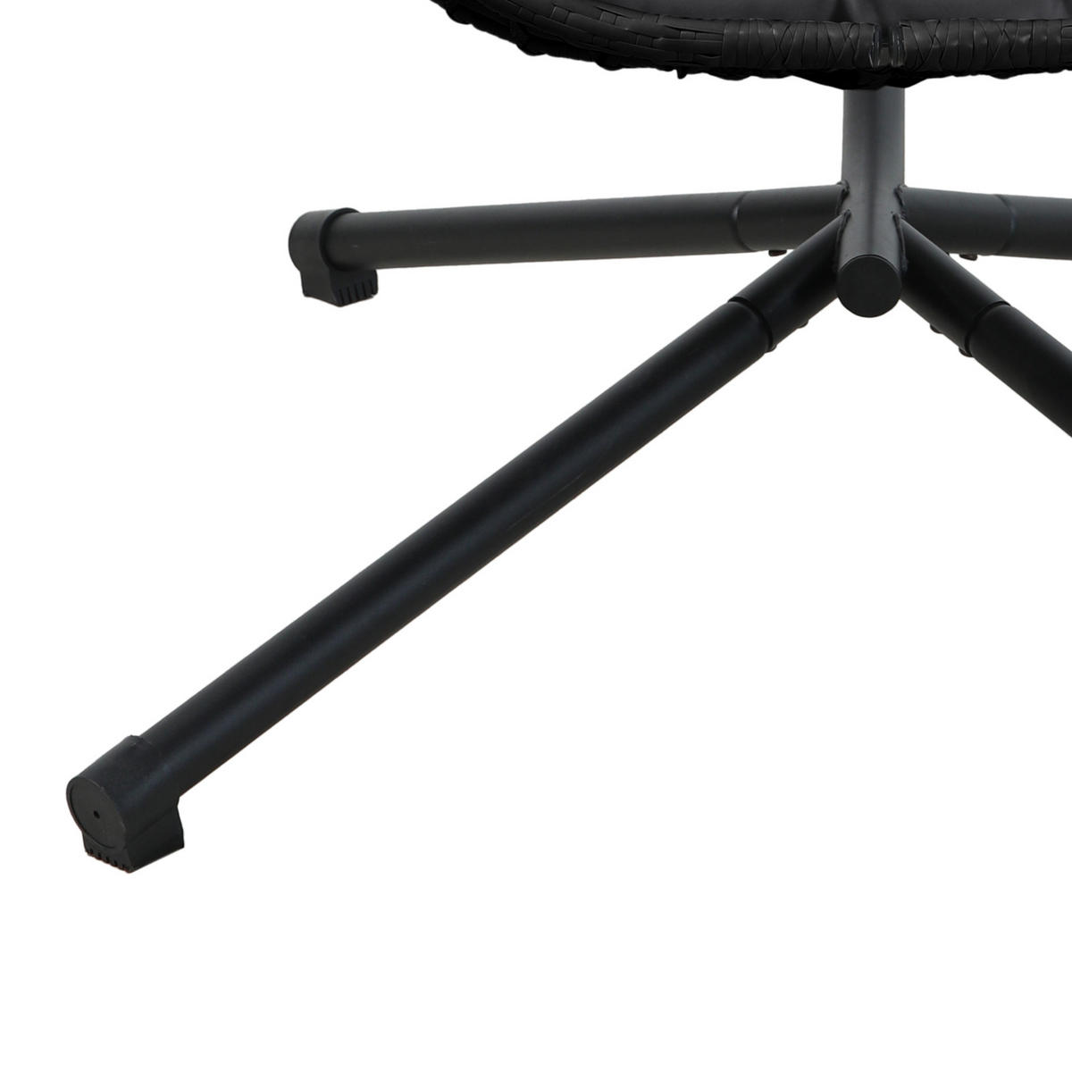 HÄNGESESSEL BELLY Schwarz - Schwarz, Kunststoff (90/200/100cm) - SVITA