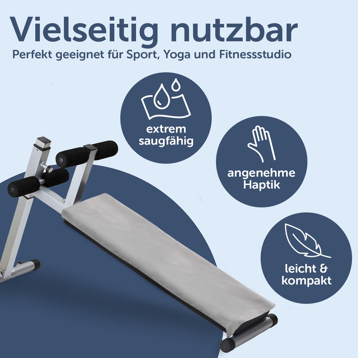 SPORTHANDTUCH Folke 180/90 & 80/40 cm, 2er-Set, Rot - Rot, Textil (90/180cm) - Blumtal