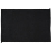 BADEMATTEN PLAIN SCHWARZ - 15 - Schwarz, Textil (70/120cm) - Rhomtuft