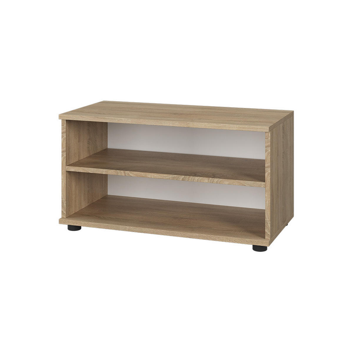 WOHNZIMMERSCHRANK Berno Sonoma 70.8 x 38.9 cm mit 2 Fächern - Sonoma Eiche, Holzwerkstoff (70.8/38.9/35.3cm) - Vicco