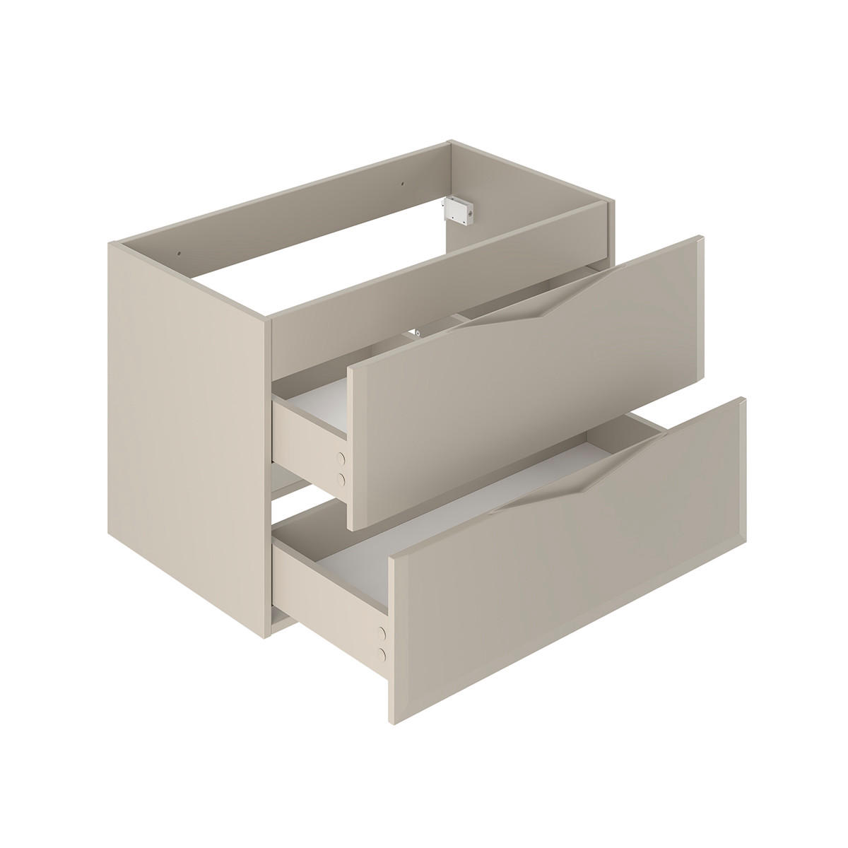 WASCHTISCHUNTERSCHRANK 80.6cm Ellie Kaschmir - Beige, Holzwerkstoff (80.6/52.2/46.5cm) - Petits-meubles