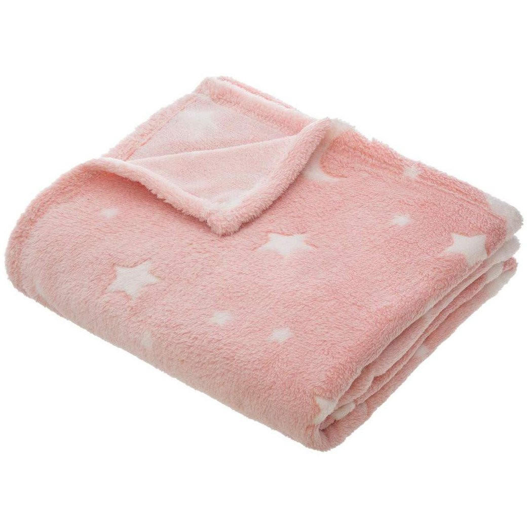 WOHNDECKE 150/125 cm - Rosa, Textil (125/150cm) - Atmosphera Createur d´interieur