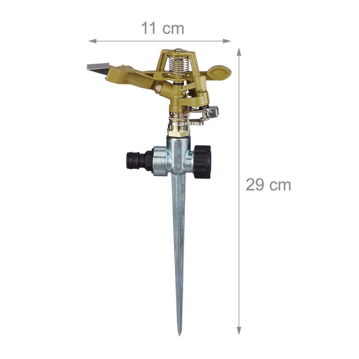 IMPULSREGNER - Multicolor, Kunststoff/Metall (11/29/5cm) - Relaxdays
