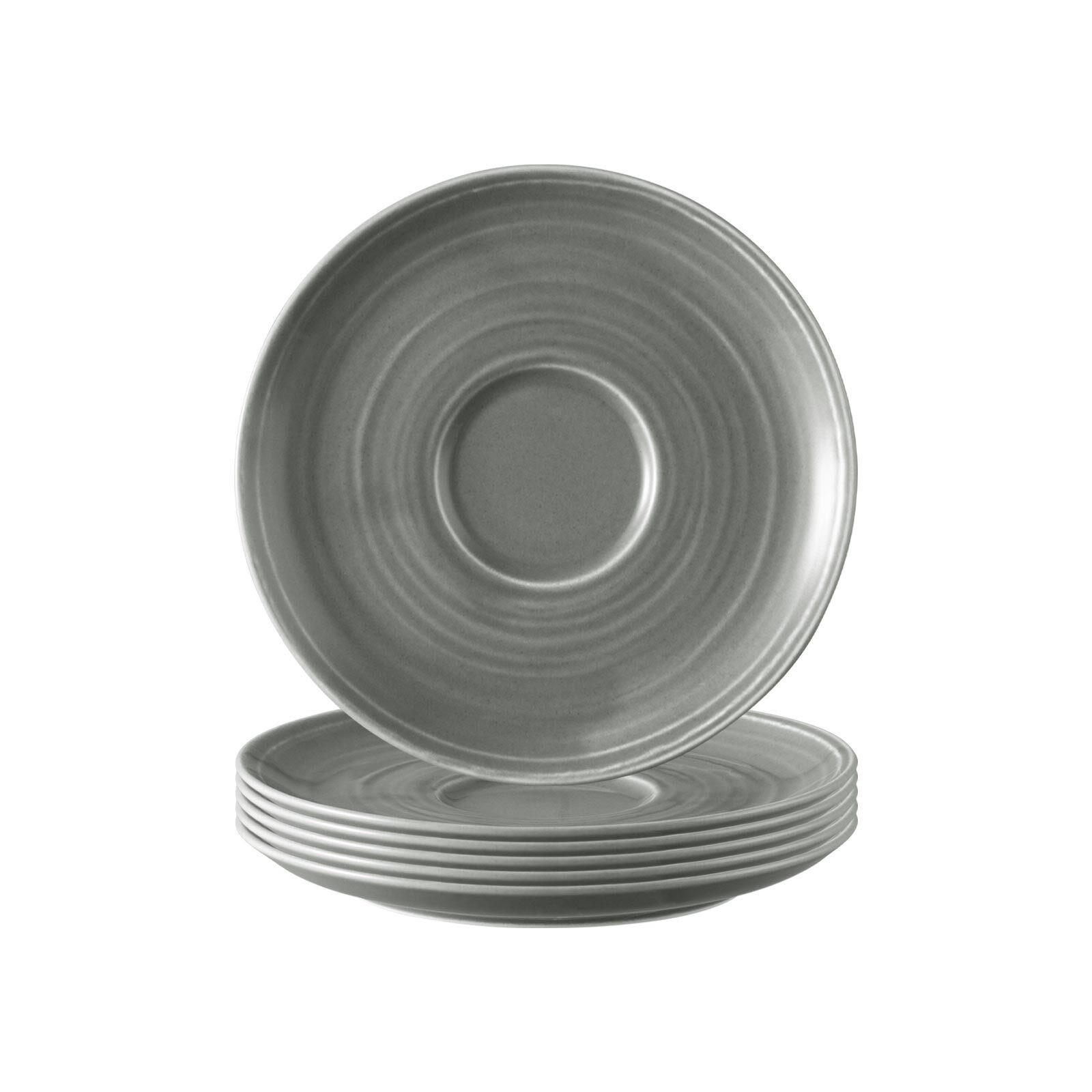 KOMBI-UNTERTASSEN Terra Perlgrau ø 16,1 cm 6er Set - Grau, Keramik (16.1cm) - Seltmann Weiden