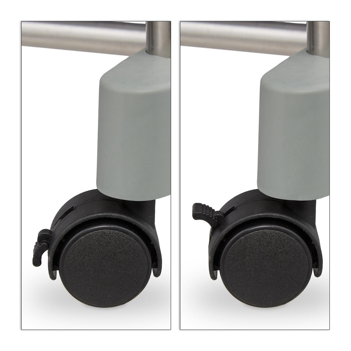 KLEIDERSTÄNDER - Multicolor, Kunststoff/Metall (160/165/41cm) - Relaxdays