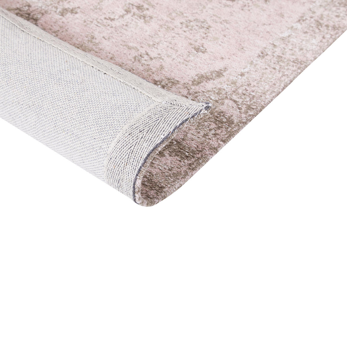 KURZFLOR-TEPPICH Matarim 150/80 cm - Pink, Textil (80/150cm) - Beliani