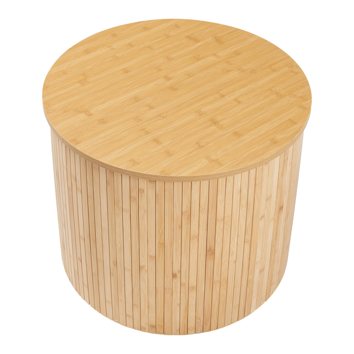 COUCHTISCH Ledepid 48/60 cm - Naturfarben, Holz/Holzwerkstoff (60/60/48cm) - [en.casa]