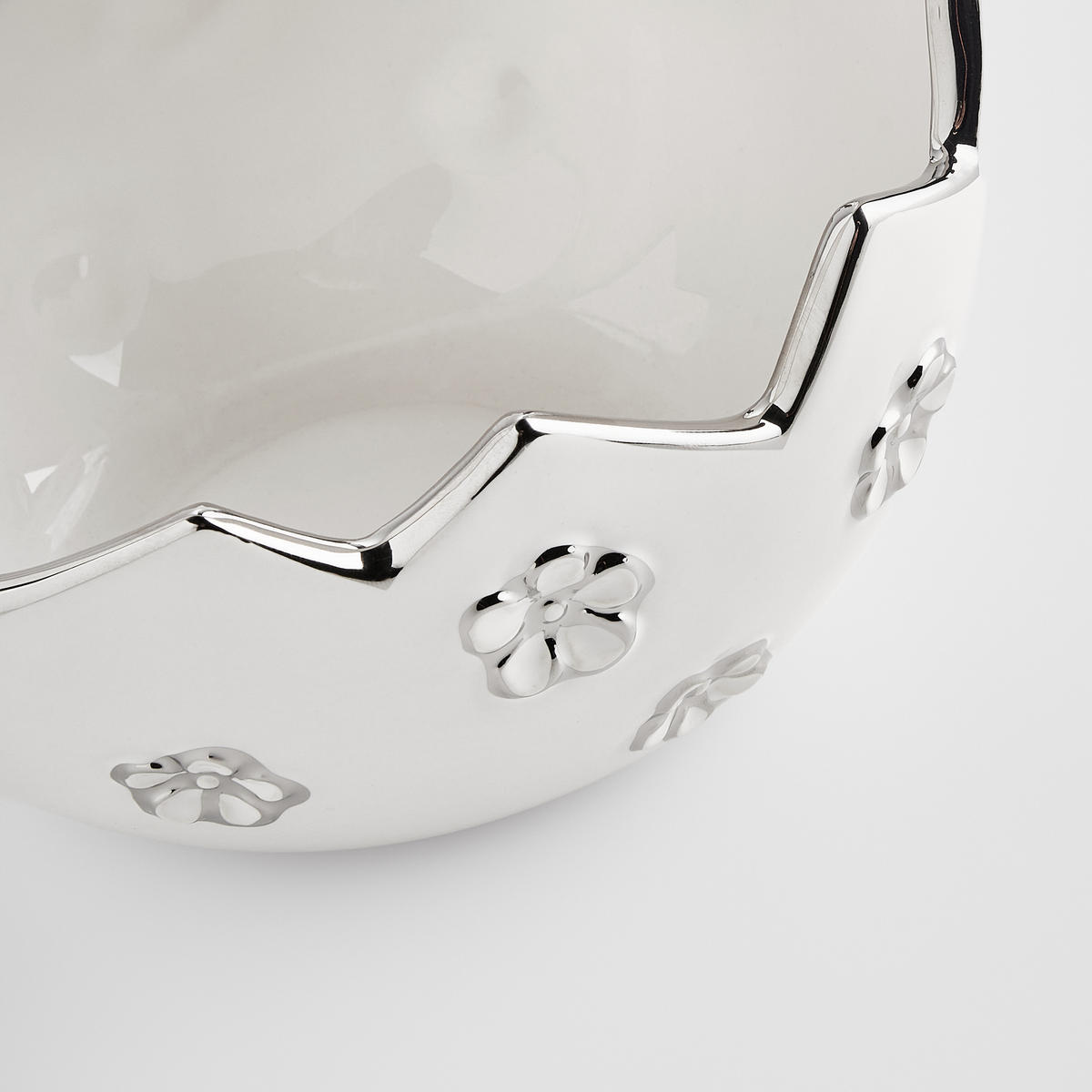 KORB Flosales bunny - Weiß, Stein (14.8/19.4/16cm) - home&you