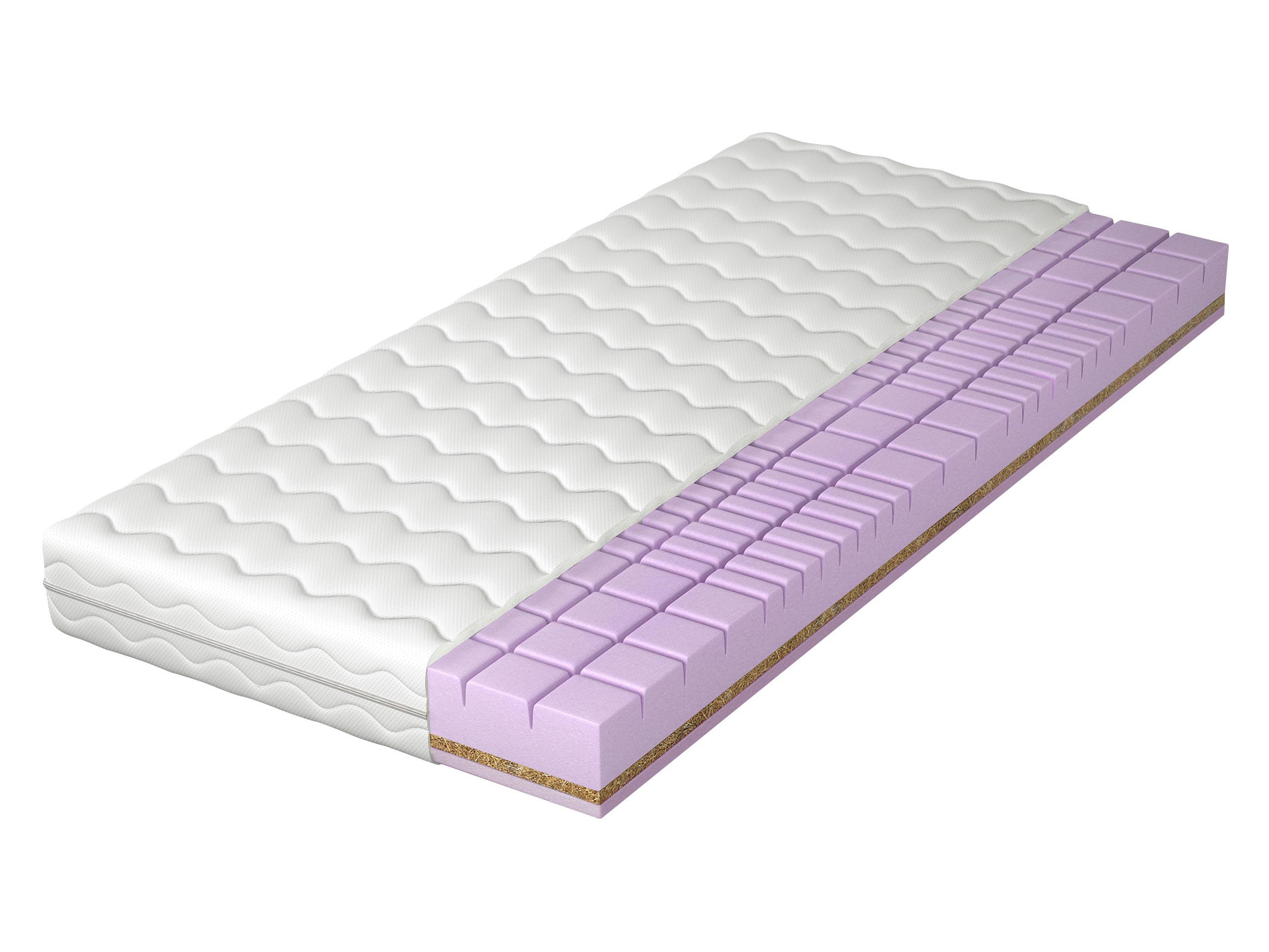 SCHAUMSTOFFMATRATZE Wenus 18 cm - Weiß, Textil (120/200cm) - MIRJAN24