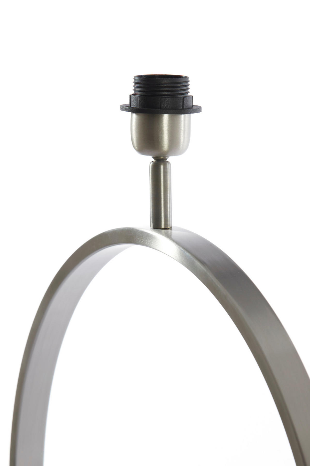 LAMPENFUSS Liva Silber Ø40/52 cm - Silberfarben, Metall (40/13/47cm) - Light & Living