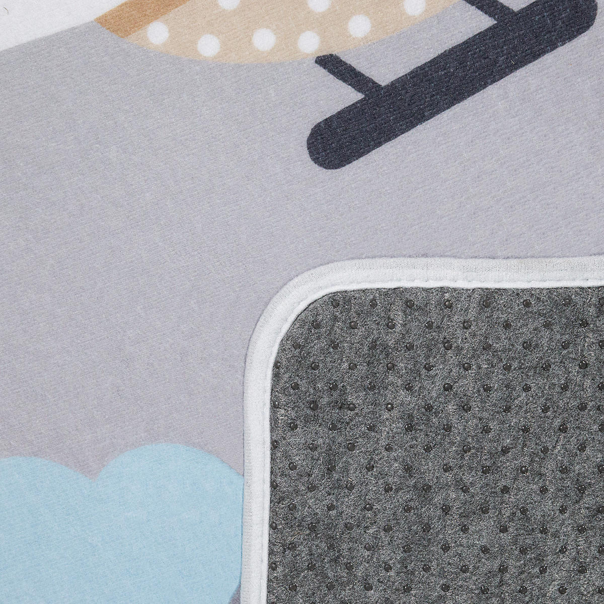 KINDERTEPPICH 80/150 cm Chicos 562 - Grau, Textil (80/150cm) - Paco Home