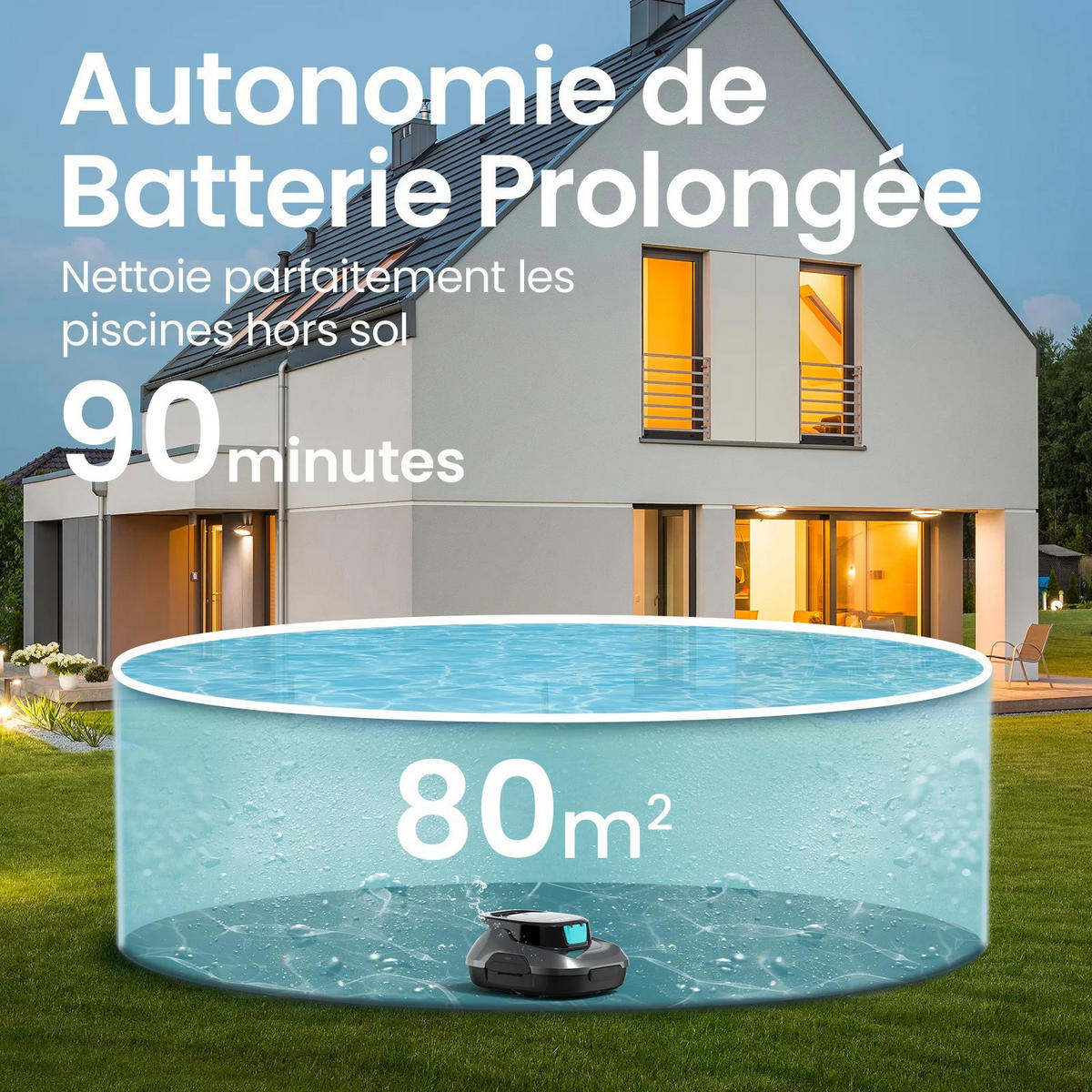 POOLROBOTER AIPER Scuba SE, 1 Stück - Schwarz, Kunststoff (33/33cm) - Kaket