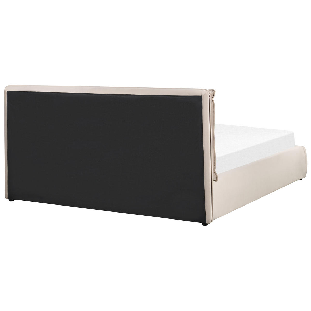 SÄNG 180/200cm beige Bajonna - Beige, Textil (180/200cm) - Beliani