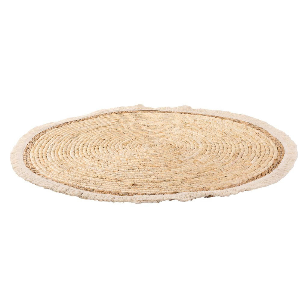 TEPPICH braun D68x1 cm - Multicolor, Naturmaterialien (68/68cm) - Wanderlust