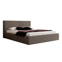 POLSTERBETT VIVELO 140x200 cm, Braun - Braun, Textil (200/140cm) - Fedve