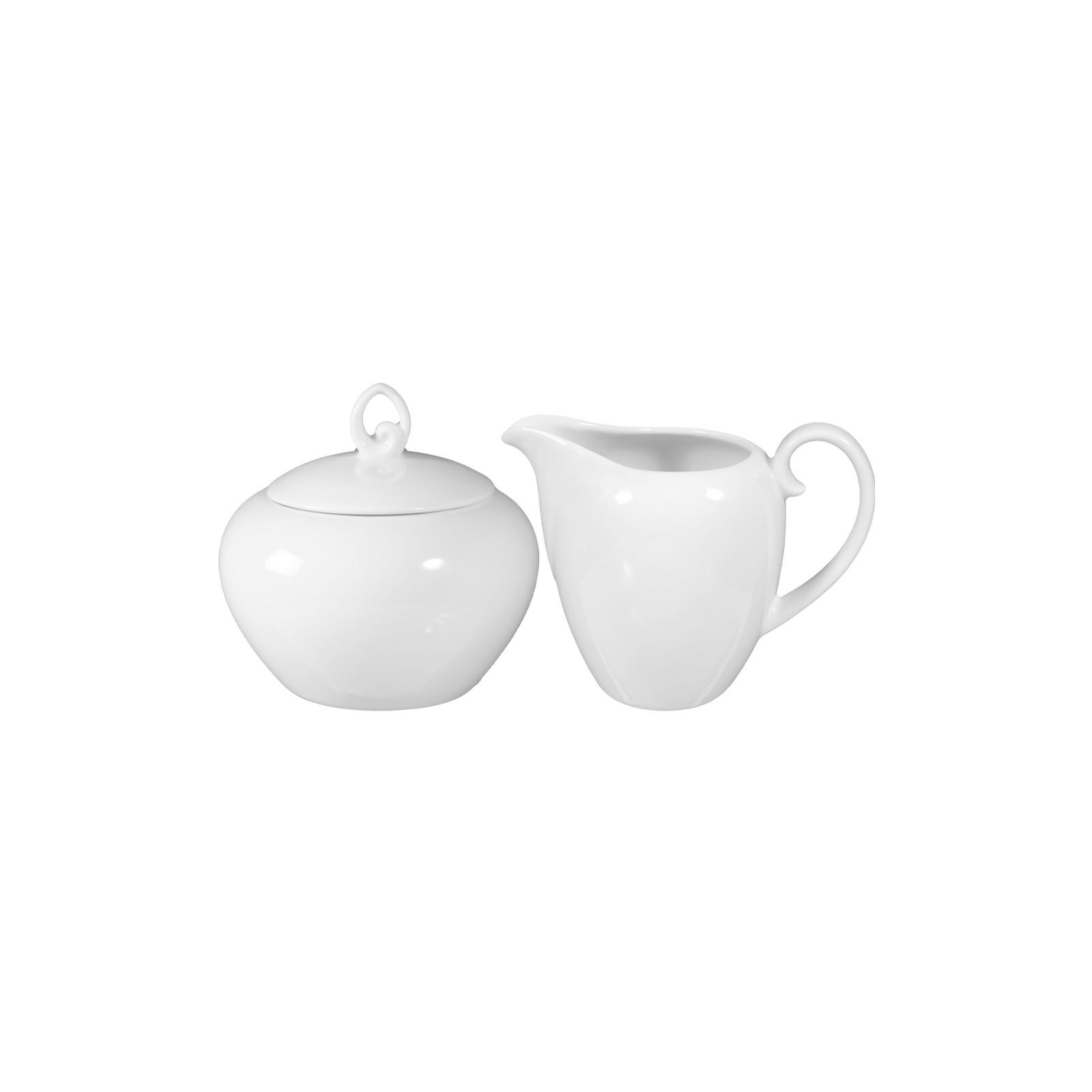 MILCH- UND ZUCKERSET Rondo/Liane weiß für 6 Personen 2er Set - Weiß, Keramik (1/1cm) - Seltmann Weiden
