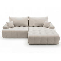 ECKSOFA Tulio Beige Rechts - Beige, Holz/Textil (165/270cm) - Graingold