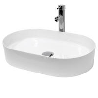 WASCHBECKEN - Weiß, Keramik (38/12.5/60.5cm) - ECD-Germany