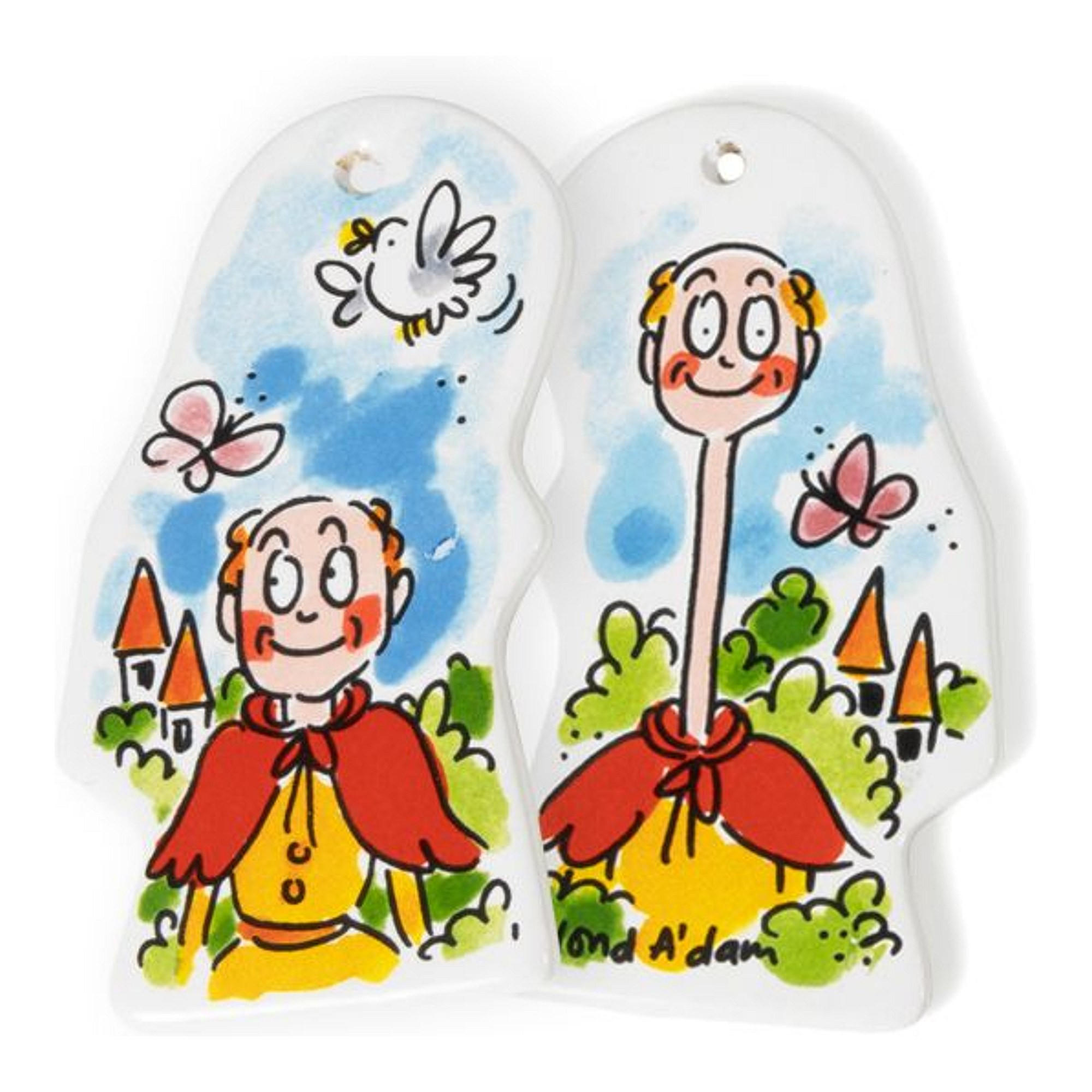 ANHÄNGER Anhänger Efteling Langhals in Bunt - 9,5 x 5cm - Multicolor, Keramik (0.1/0.1/0.1cm) - Blond Amsterdam