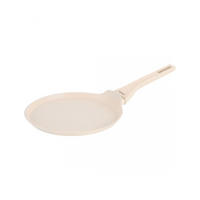 CRÊPEPFANNE Creme 24/24/1.7 cm 63858 - Creme, Metall (24cm) - Klausberg 