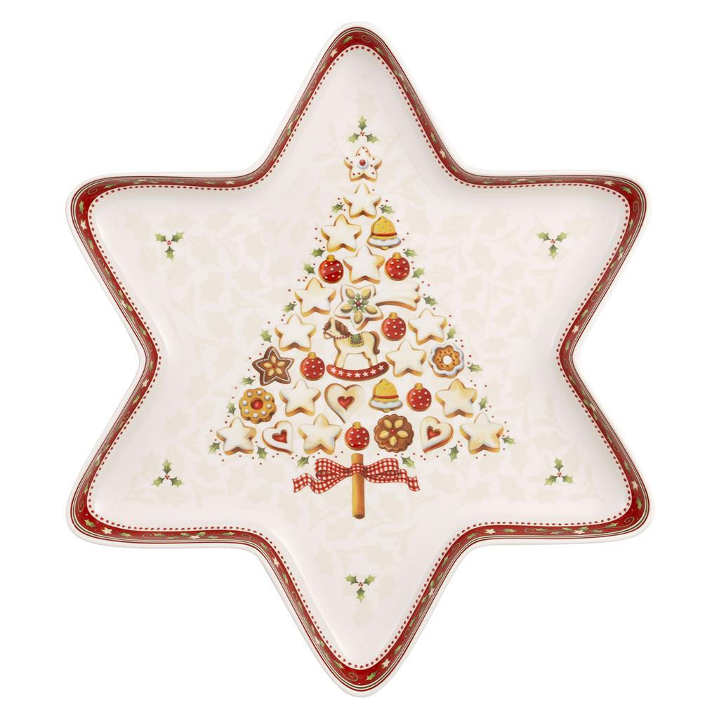 STERNSCHALE Winter Bakery Delight bunt 37 x 33 cm - Multicolor, Keramik (1cm) - Villeroy & Boch