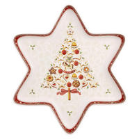 STERNSCHALE Winter Bakery Delight bunt 37 x 33 cm - Multicolor, Keramik (1cm) - Villeroy & Boch