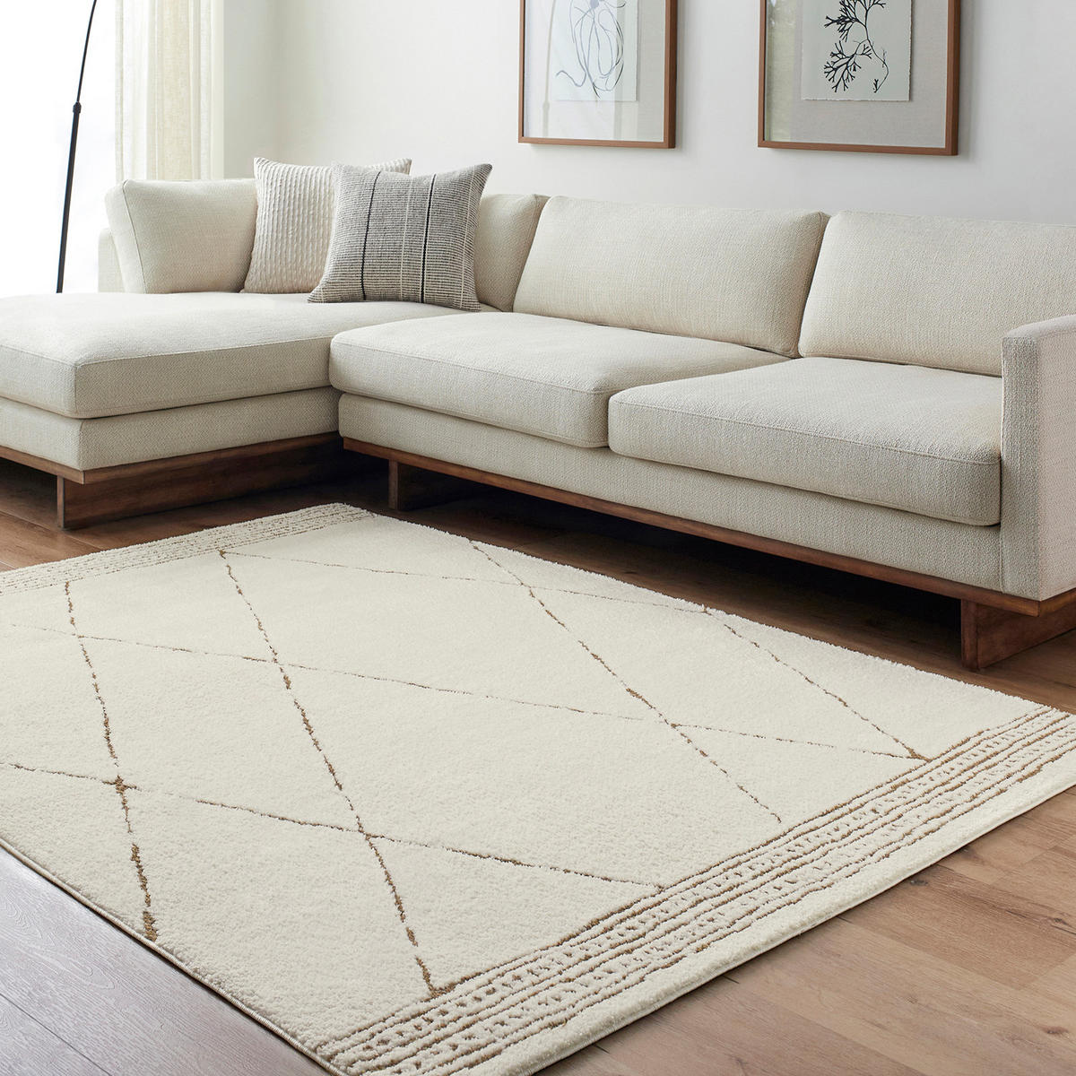 KURZFLORTEPPICH 200/275 cm Weiß - Weiß, Naturmaterialien/Textil (200/275cm) - LIVABLISS