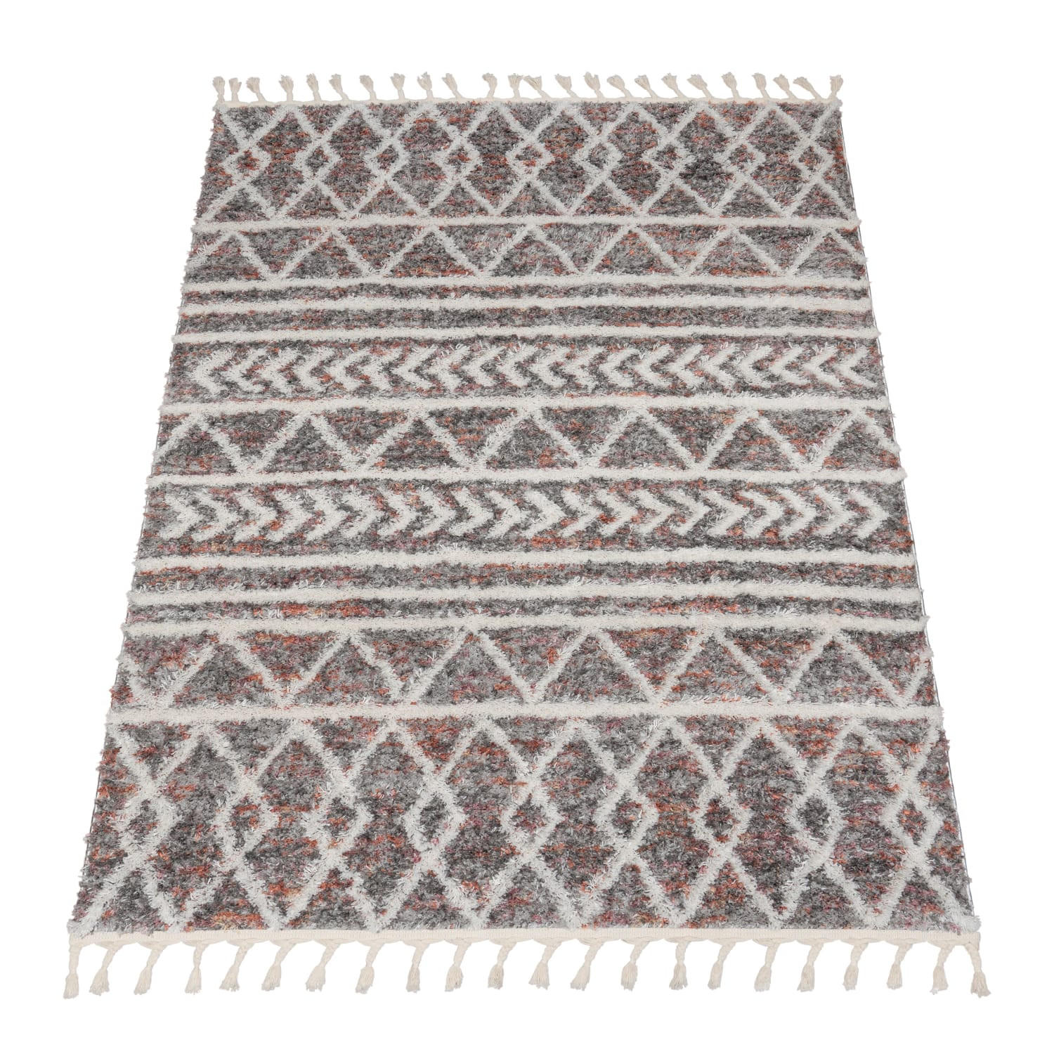 HOCHFLORTEPPICH 140/200 cm Monza 653 - Multicolor, Kunststoff (140/200cm) - Paco Home