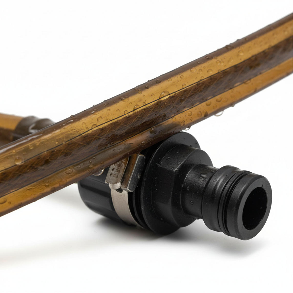 BEWÄSSERUNGSSCHLAUCH - Braun, Kunststoff (3.5cm) - Relaxdays