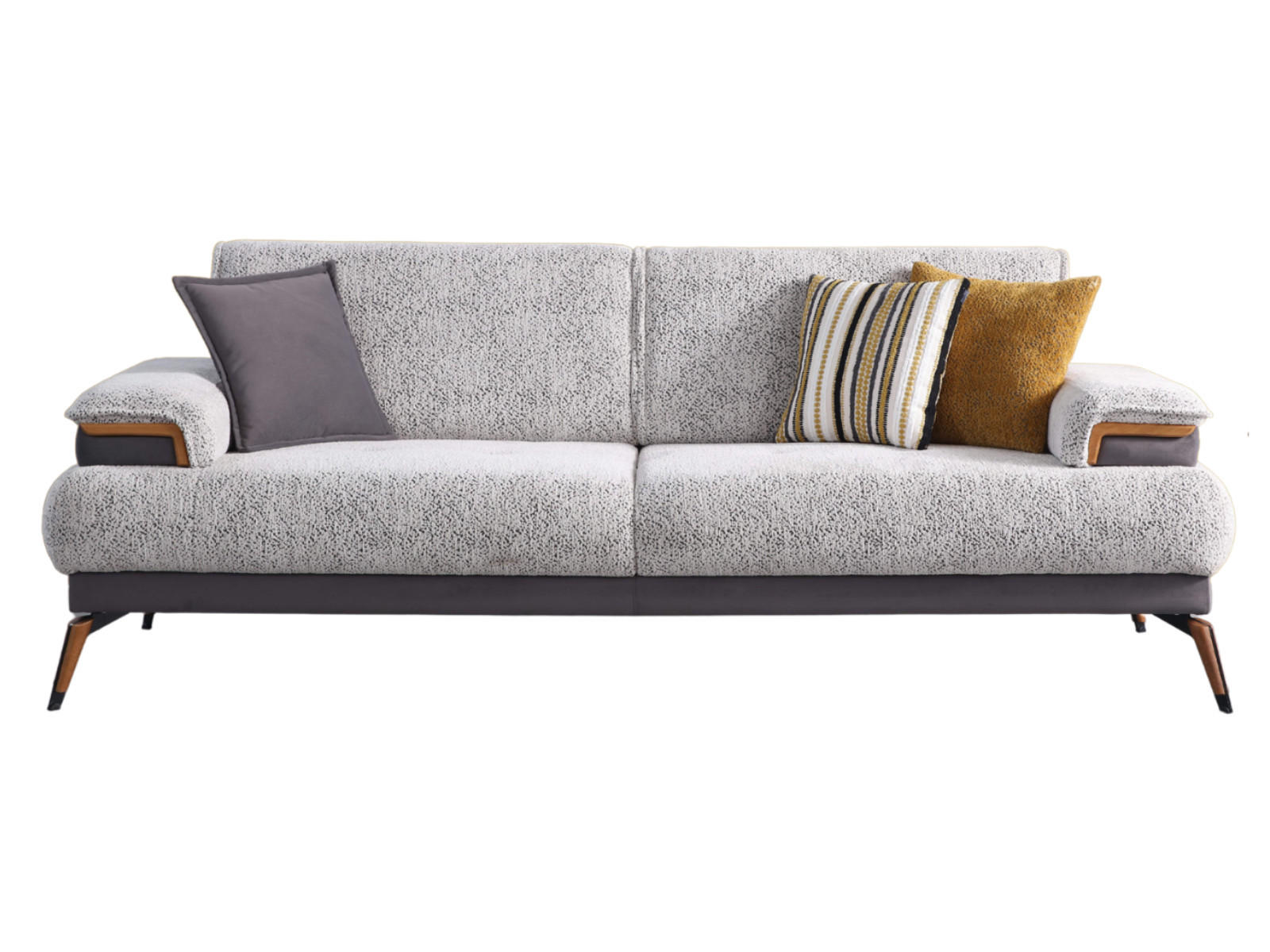 XXXLutz 3-Sitzer Grau 240x88x103 cm