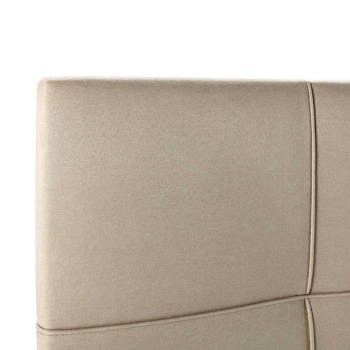KOPFTEIL Sicilia 90x60 cm Beige - Beige, Textil (6/90/90cm) - VS Venta-stock