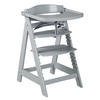 KINDERHOCHSTUHL - Sit Up 'CLICK & FUN' - taupe - Taupe, Holzwerkstoff (50/80/54cm) - Roba