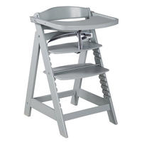 KINDERHOCHSTUHL - Sit Up 'CLICK & FUN' - taupe - Taupe, Holzwerkstoff (50/80/54cm) - Roba