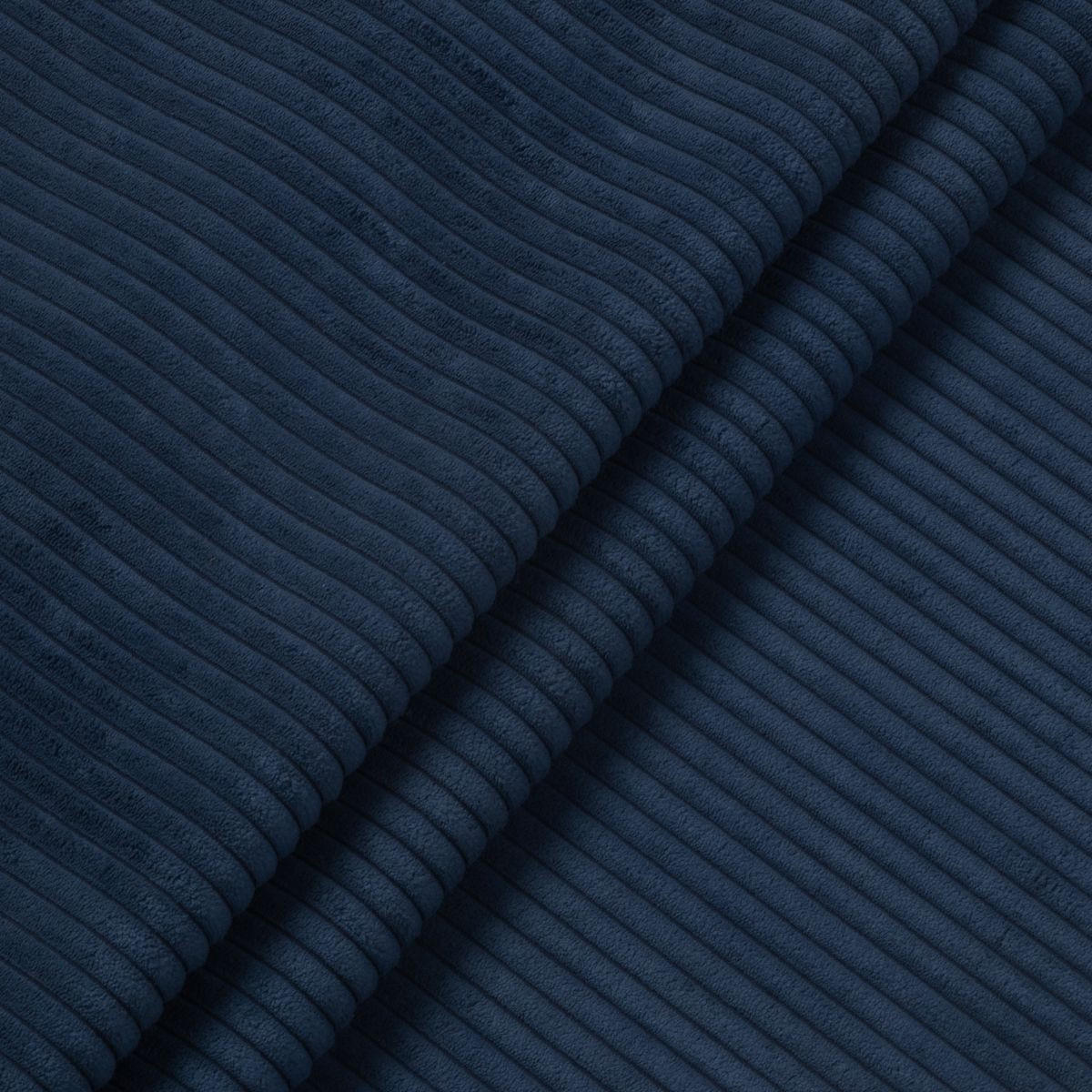 ECKSOFA COMODO Rechts mit Schlaffunktion & Bettkasten Marineblau - Dunkelblau, Textil (271/203cm) - KS Home Concept
