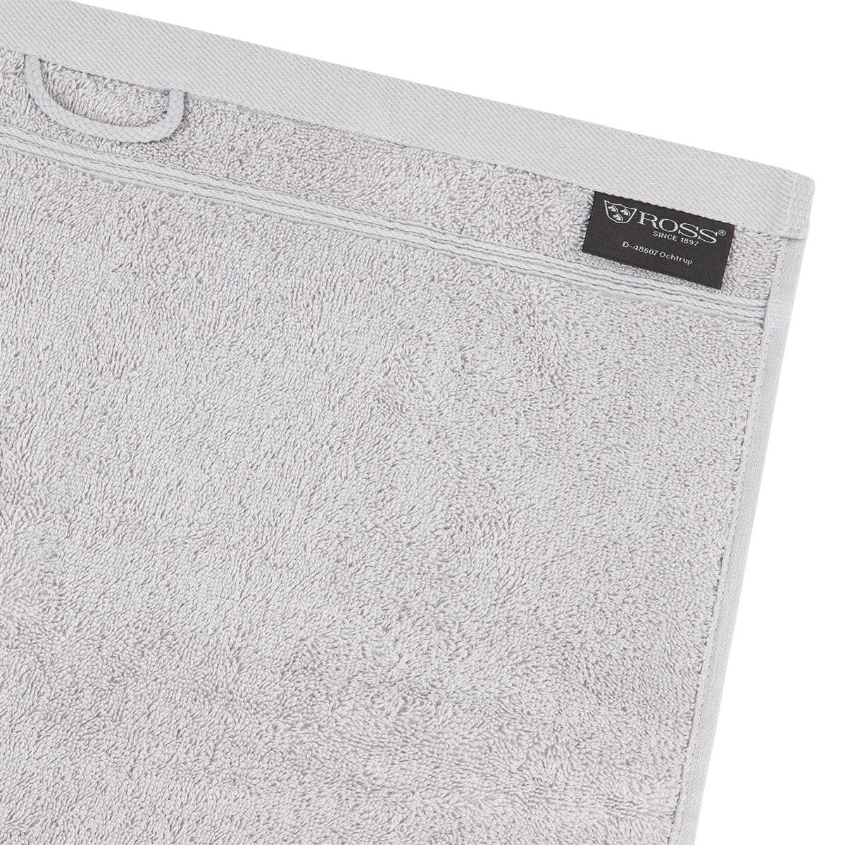 DUSCHTUCH Rubin 2er-Set - Hellgrau, Textil (70/140cm) - Ross