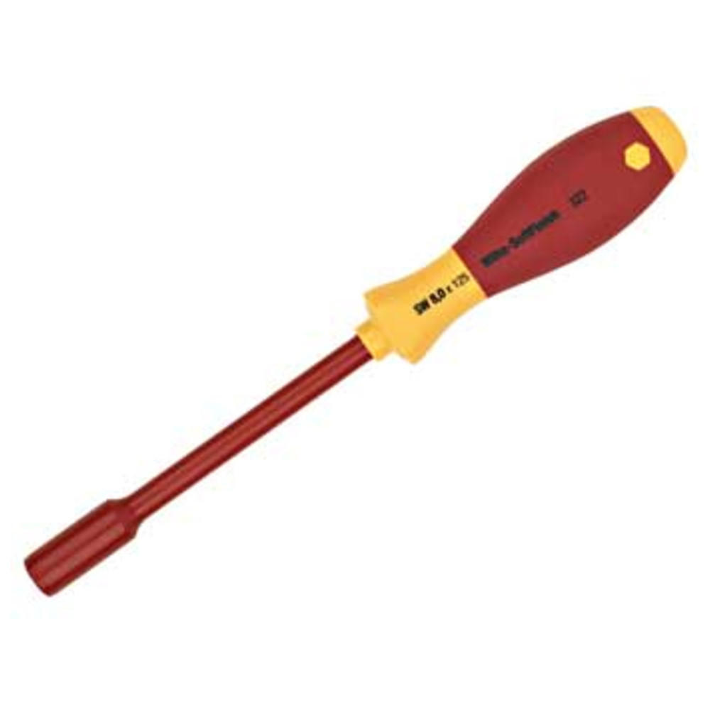 SECHSKANT-STECKSCHLÜSSEL SoftFinish elecrtric 322, 10 mm, 125 mm - Multicolor, Kunststoff (245/30/30cm) - Wiha