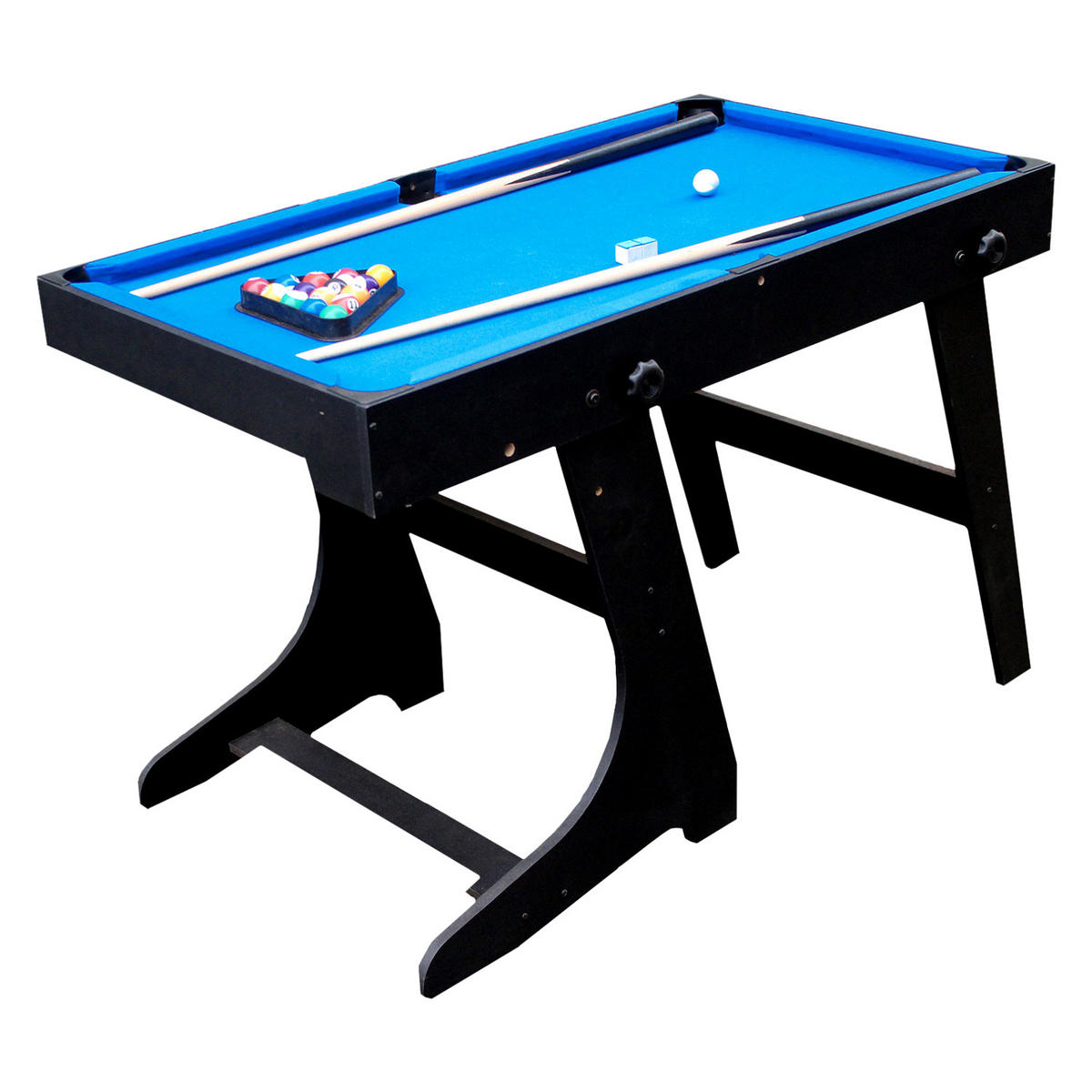 MULTI-SPIELTISCH - Schwarz, Holzwerkstoff (61/106.6cm) - Happy Garden