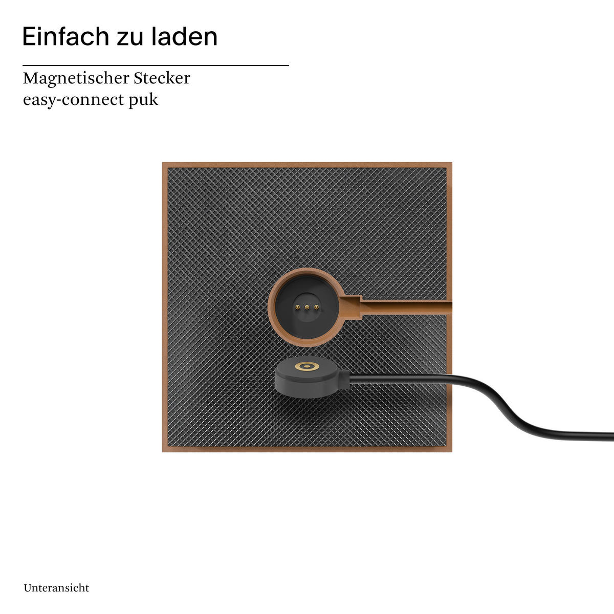 LED Akku-Tischlampe, Nuindie 3.0 6er-Set mit Ladestation, mokkabraun - Braun, Metall (38/10/38cm) - Sigor