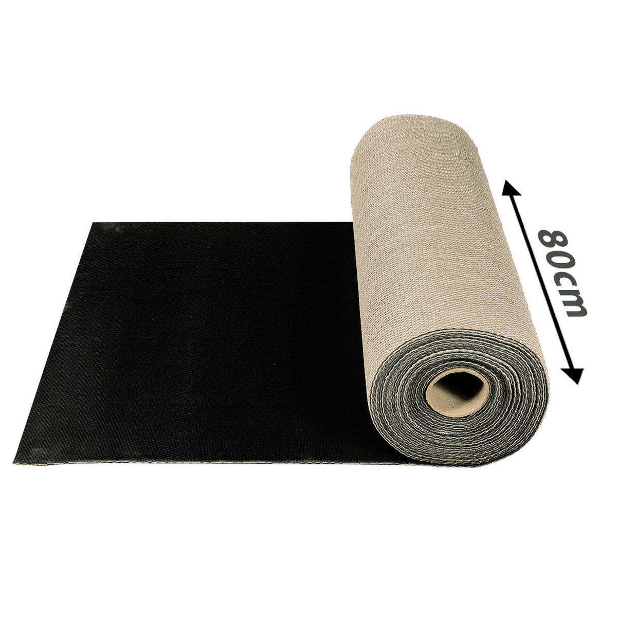 VINYL-LÄUFER, Teppichläufer, strapazierfähig, Premium-Qualität, Beige 80X600 cm - Beige, Kunststoff (80/600cm) - STORESDECO