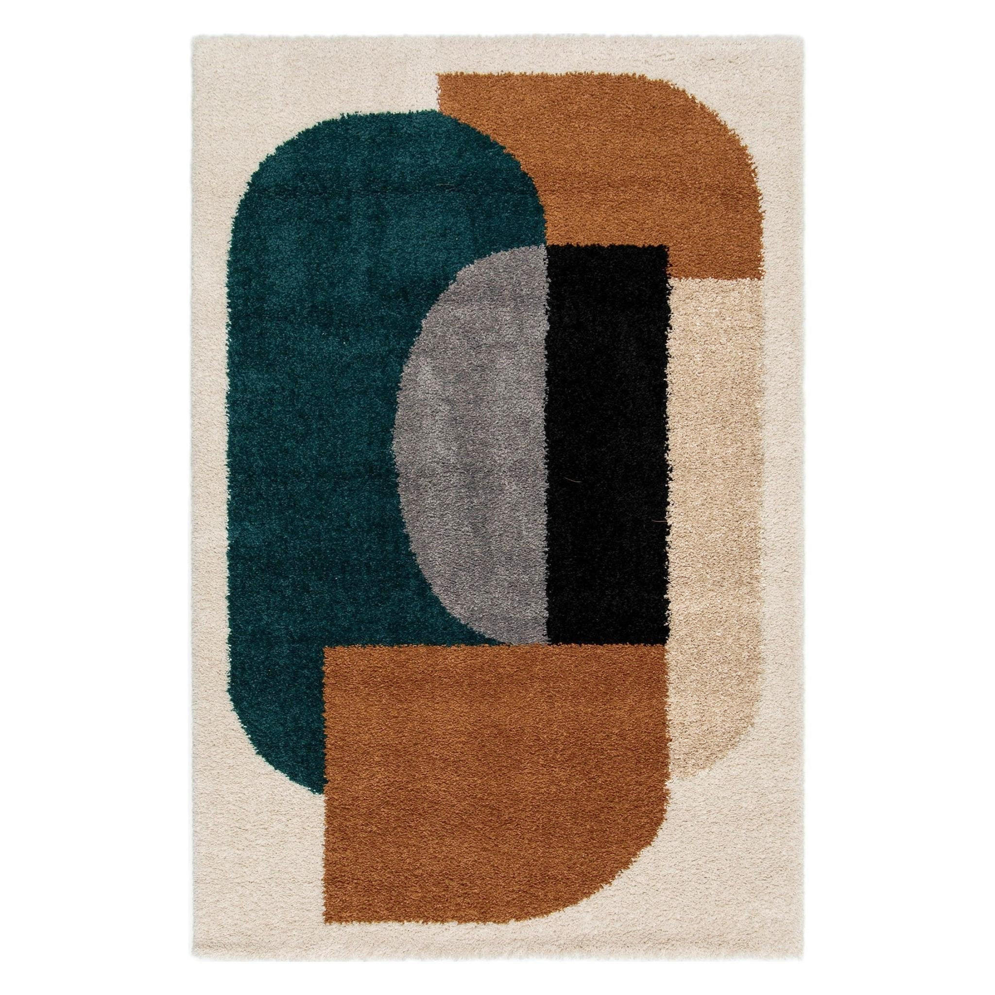 TEPPICH trendig modern mehrfarbig - Multicolor, Textil (200/290cm) - AFK Living