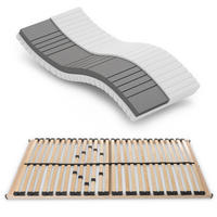120X200 H2 Set Betten-ABC KSP-500 + MAX 1 - Weiß, Textil (120/200cm) - Betten-ABC