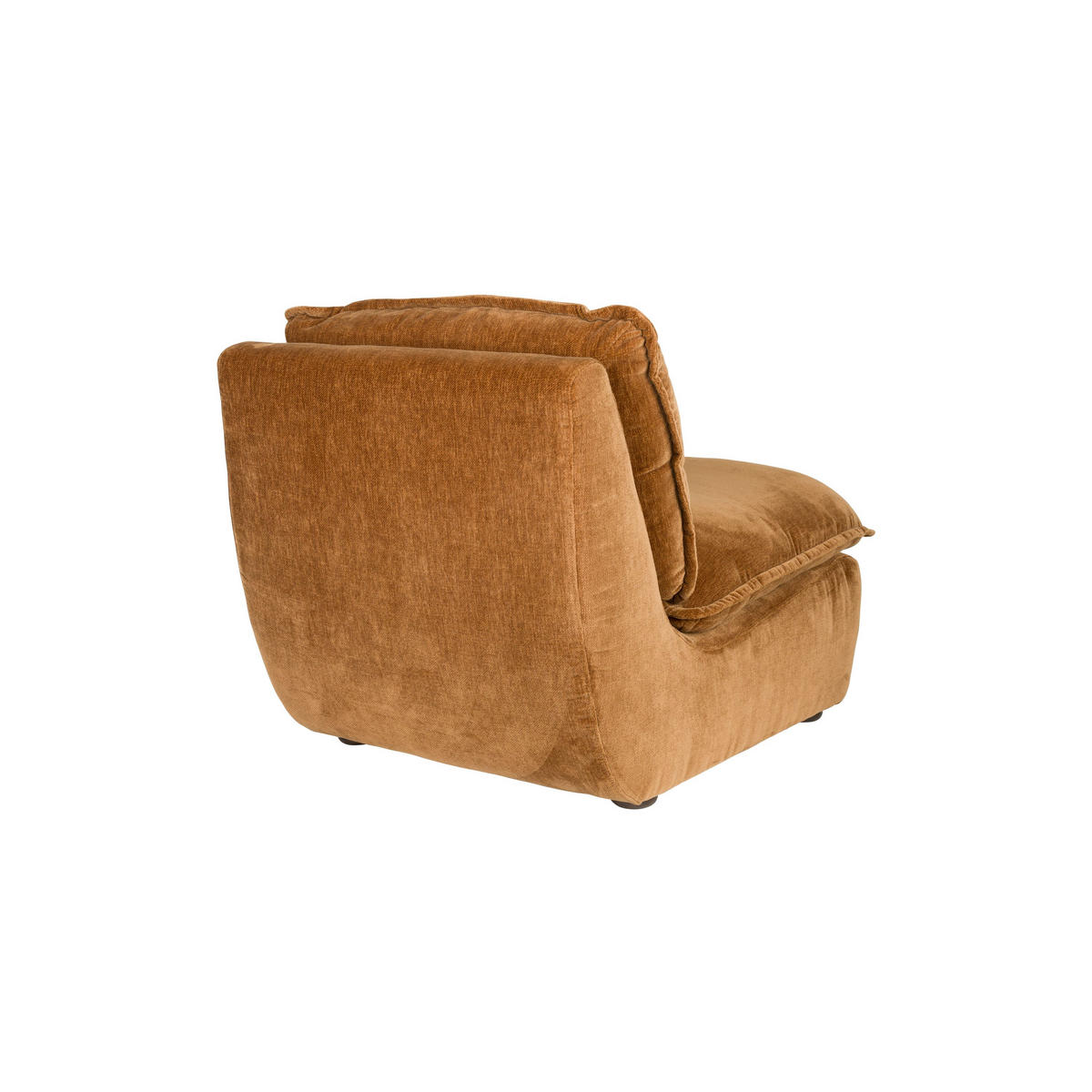 SESSEL Radley Cognac - Braun, Kunststoff (82/83/100cm) - Dutchbone