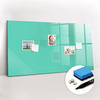 MAGNETTAFEL 120x60 Türkis schwarzer Marker - Türkis, Glas (120/0.4/60cm) - TULUP