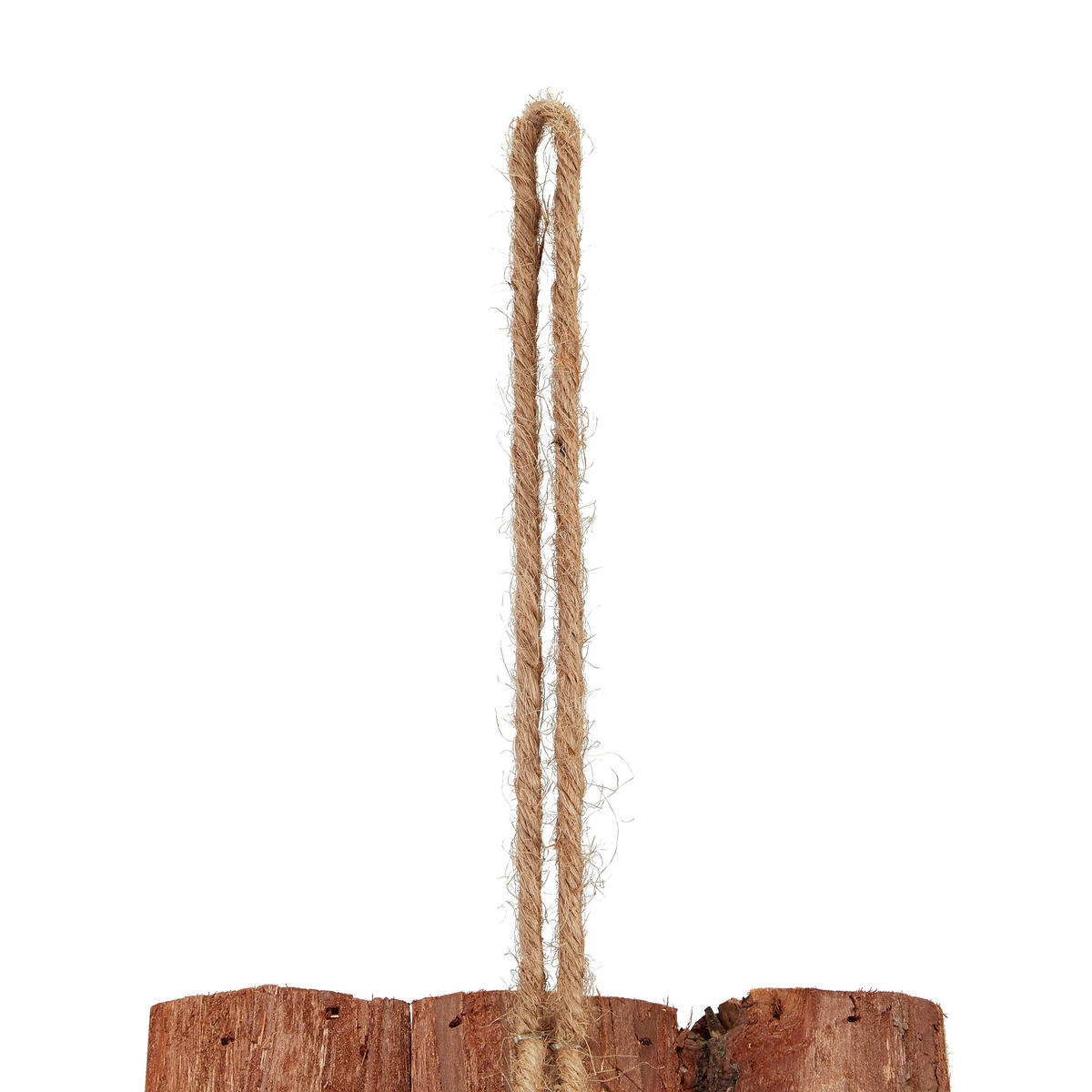 VOGELHAUS - Dunkelbraun, Holz (12/16.5/9.5cm) - Relaxdays