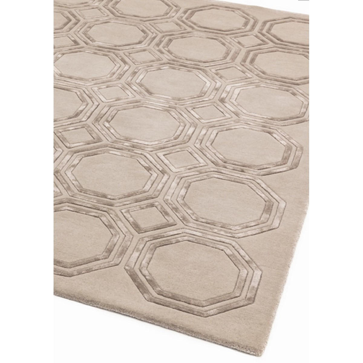 TEPPICH Moderner, handgewebter für Wohn- und Schlafzimmer NAVEL Beige 200 x 300 cm - Beige, Naturmaterialien (200/300cm) - Novatrend